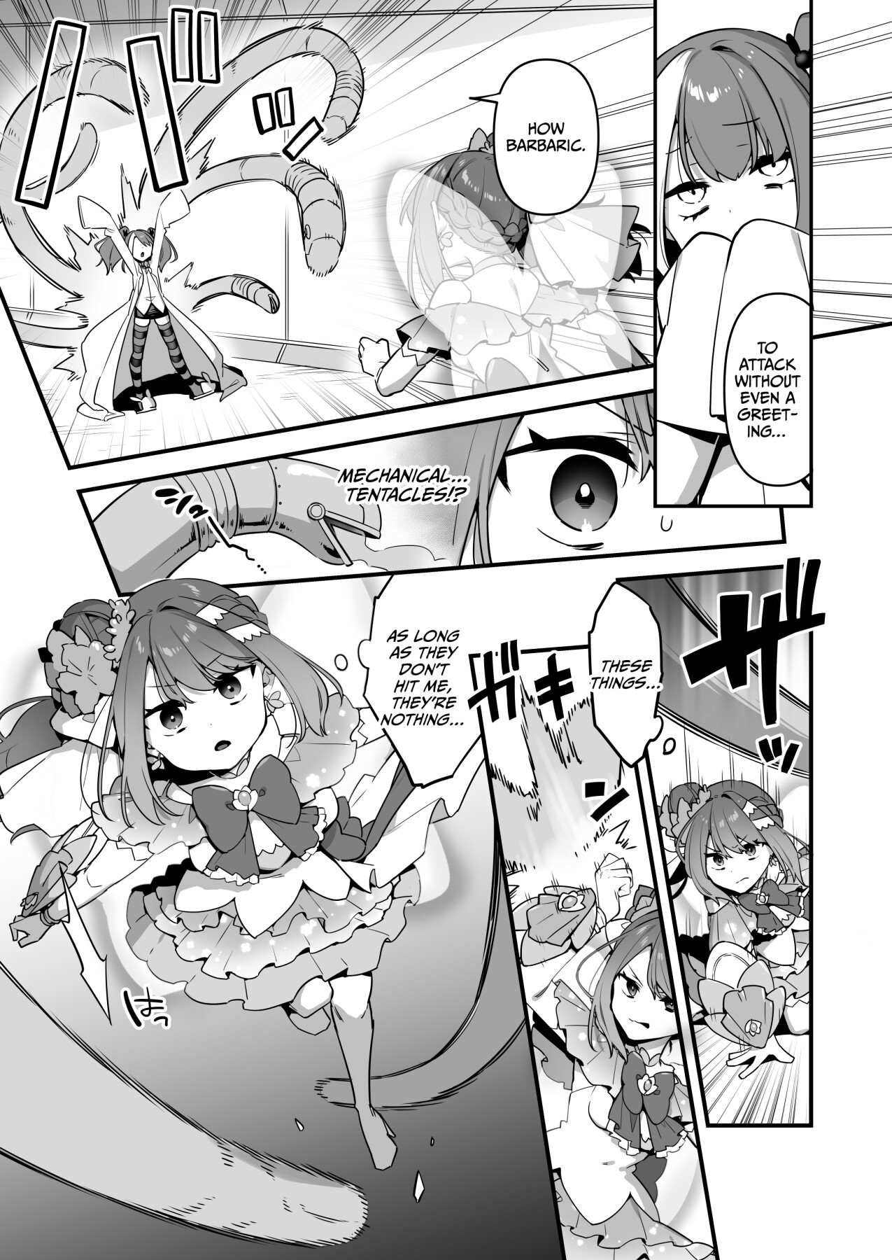 Hentai Manga Comic-Since I became a pawn of evil... I'll disgrace the magical girl 3-Read-21